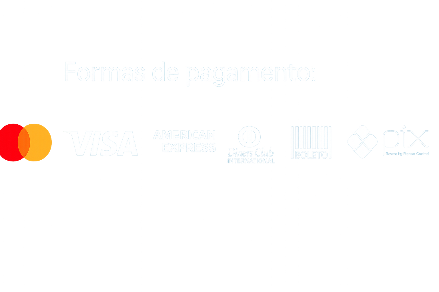 Formas de Pagamento