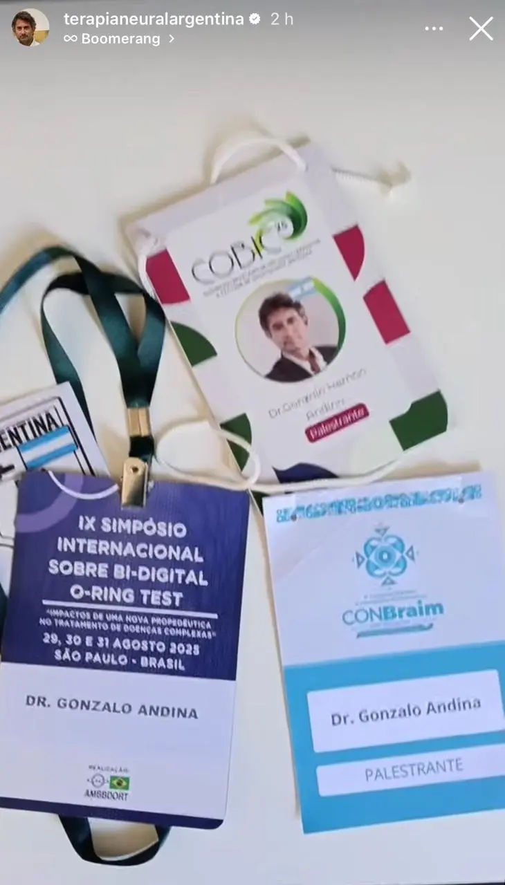 Apresentação durante o curso