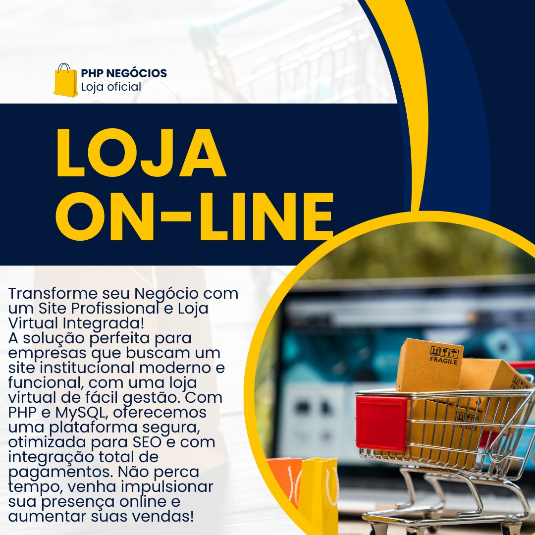 Site + E-commerce (PHP)